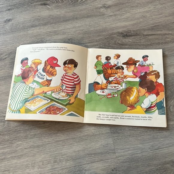 Vintage 1987 Alf story book - Picture 9 of 16